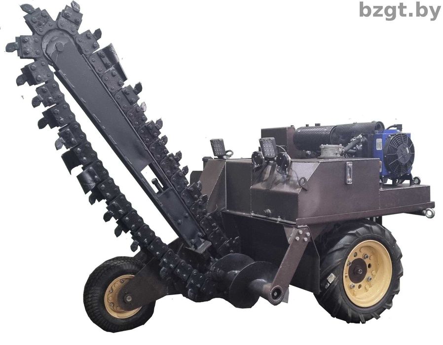 Самоходный траншеекопатель ЭЦ-1200