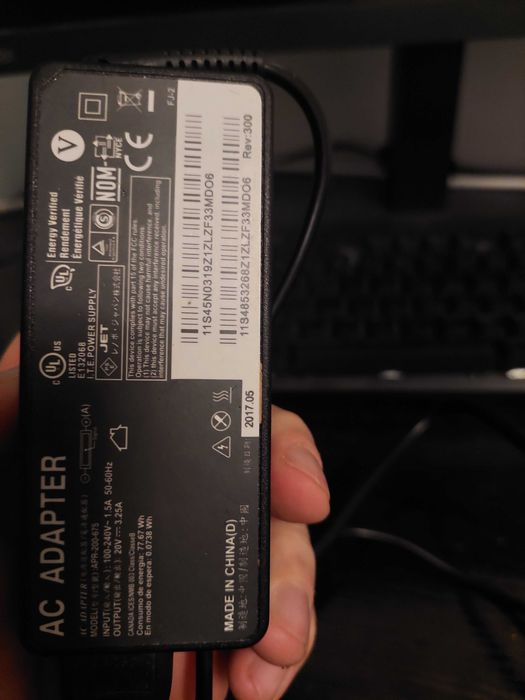 Зарядно/Adapter ARP-200-675 20V 3.25A за IdeaPad 100-15IBD