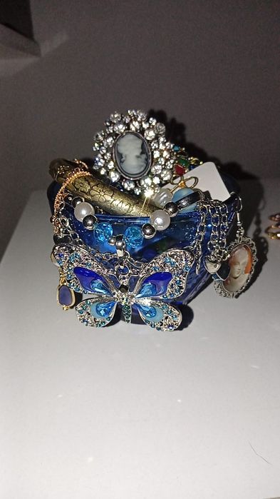 Butterfly Jewelry Jar