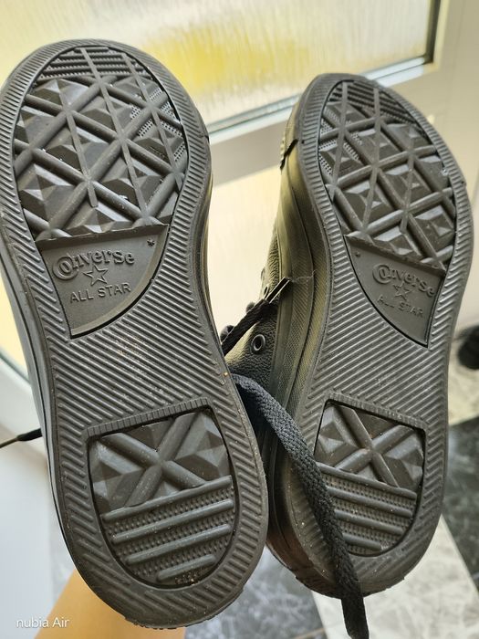Кецове Converse - кожени