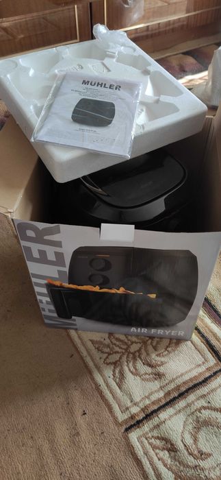Фритюрник Muhler и електрически съд за готвене на пара