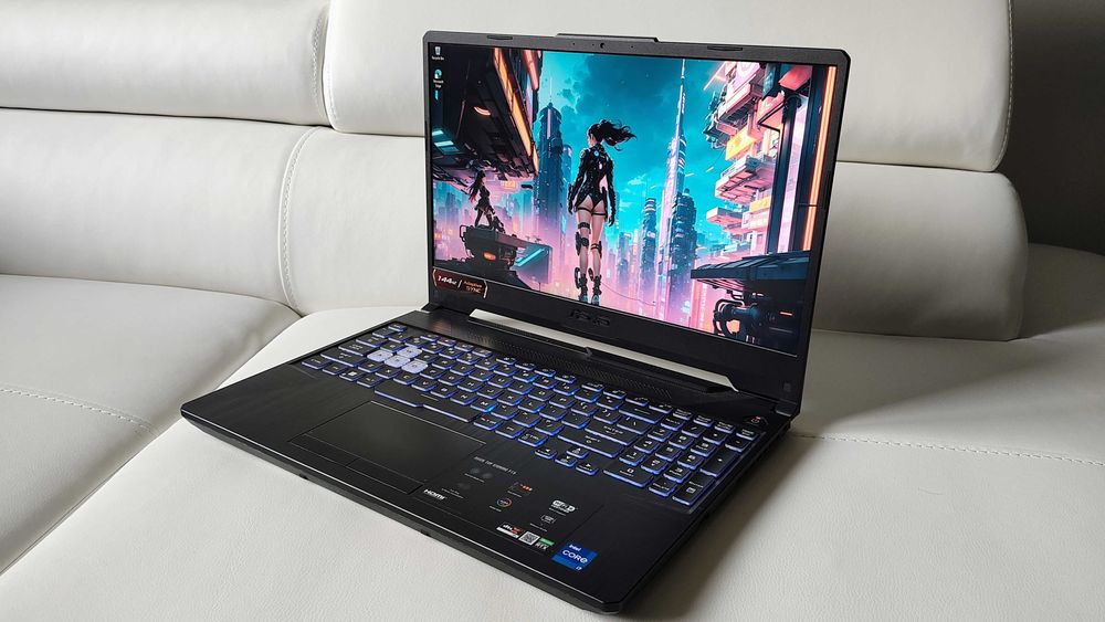 Laptop gaming ASUS TUF nou, intel core i7-11800H, video RTX 3060
