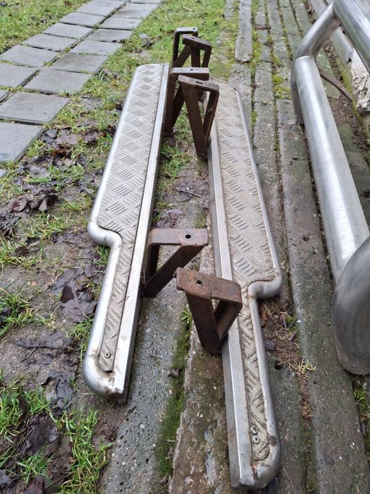 Роубар и прагове за мицубиши паджеро 2