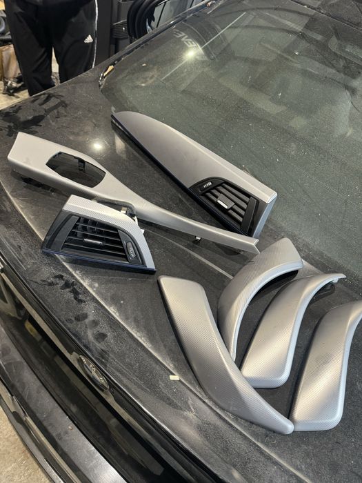 Интериорни лайстни бмв ф20 м135и bmw f20 лайстни карбон