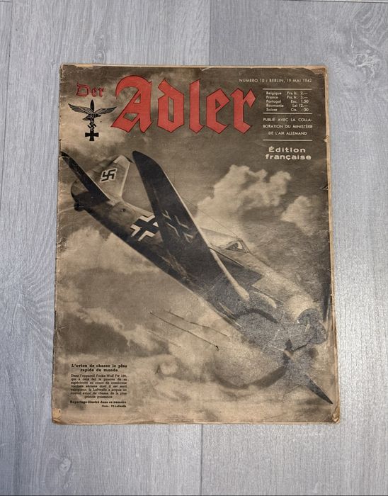 Set reviste Der Adler - Ww2 - editii franceza si germana
