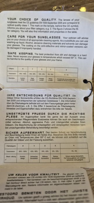 Белгийски слънчеви военни очила