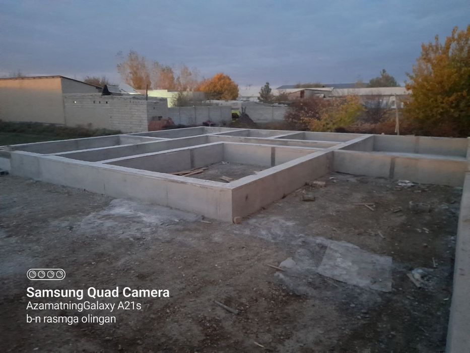 Uy qurilishi tugallanmagan