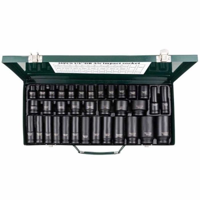 Комплект ударни вложки 35 части 1/2 (8 - 32 мм) RockForce