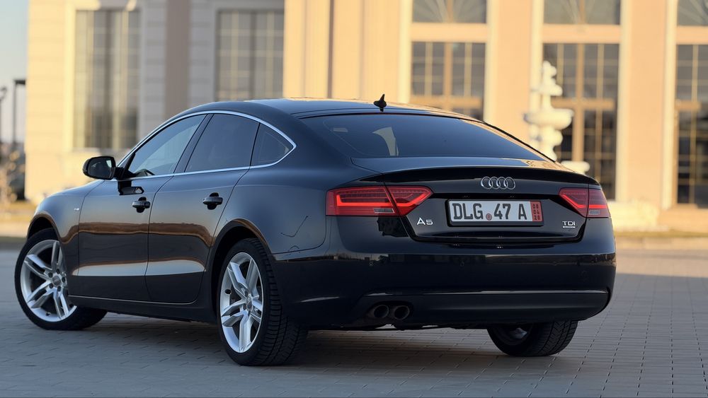 Audi A5 Quattro 2013 2.0TDI 177Cp S-Line Led/Bi-Xenon Nr zoll