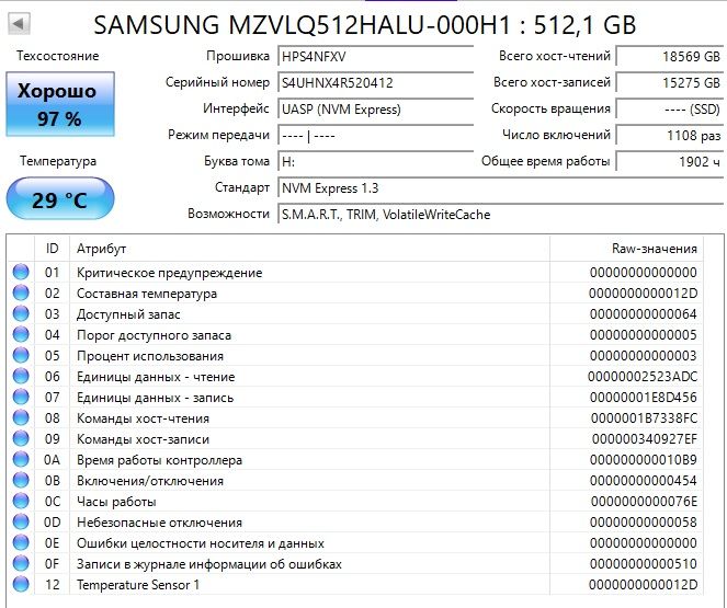 Ssd samsung 512gb