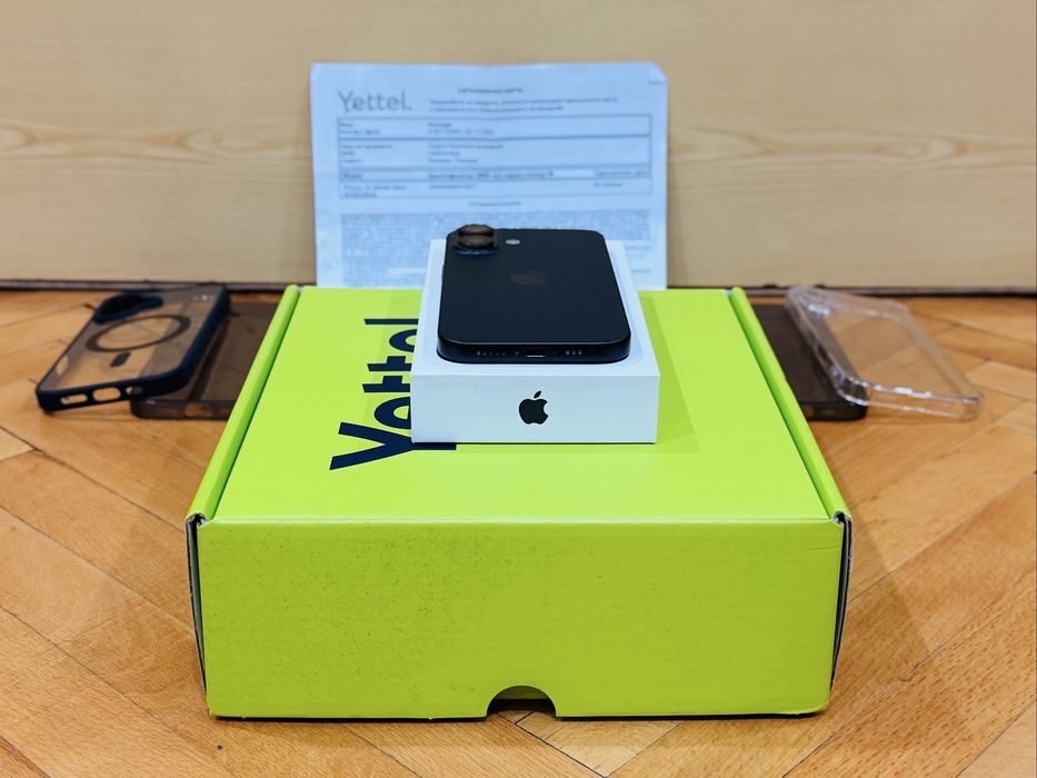 Iphone 16 256GB/Black’series/ГАРАНЦИЯ 23м/като НОВ