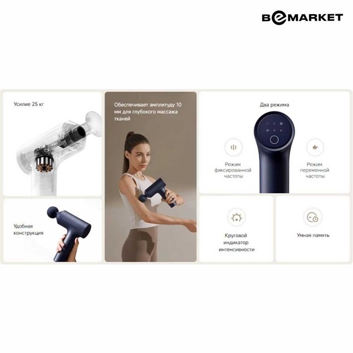 Массажёр Xiaomi Massage Gun mini 2