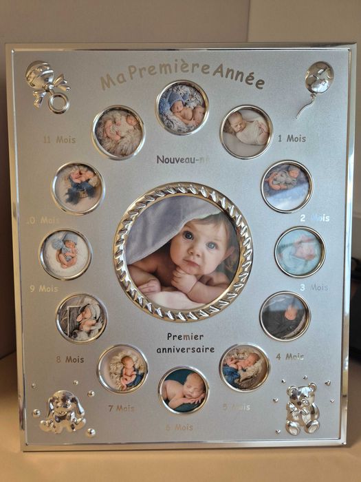 Фотоалбум плюс рамка за снимки за бебе