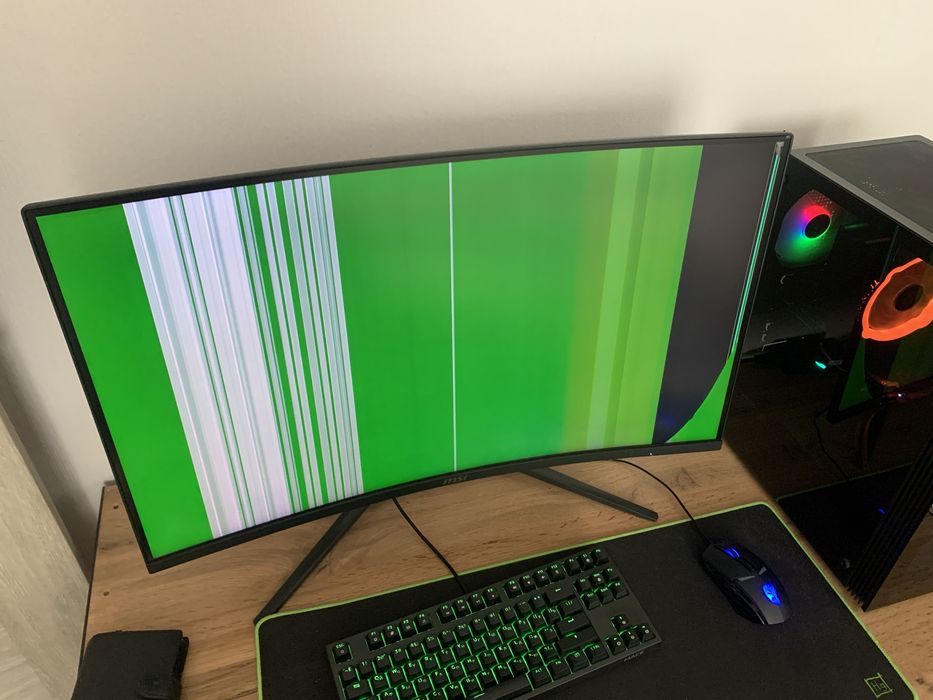 Монитор MSI G32CQ5P на запчасти