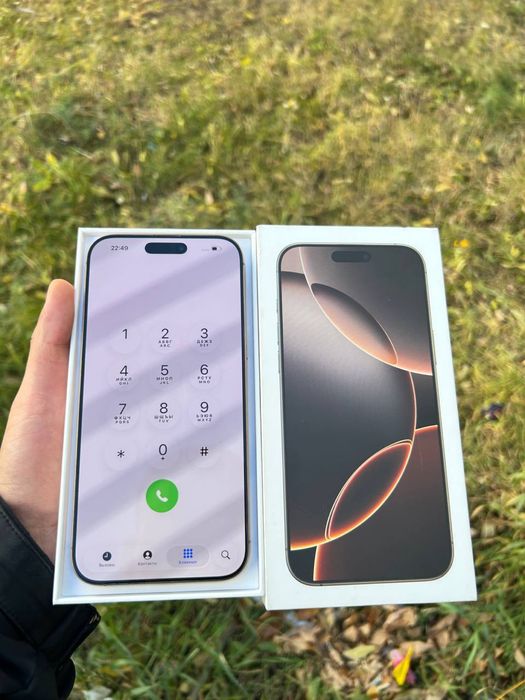 Iphone 16 pro max 256gb
