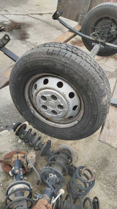 4 buc Jante cu Cauciucuri Fiat Ducato 215/75/16