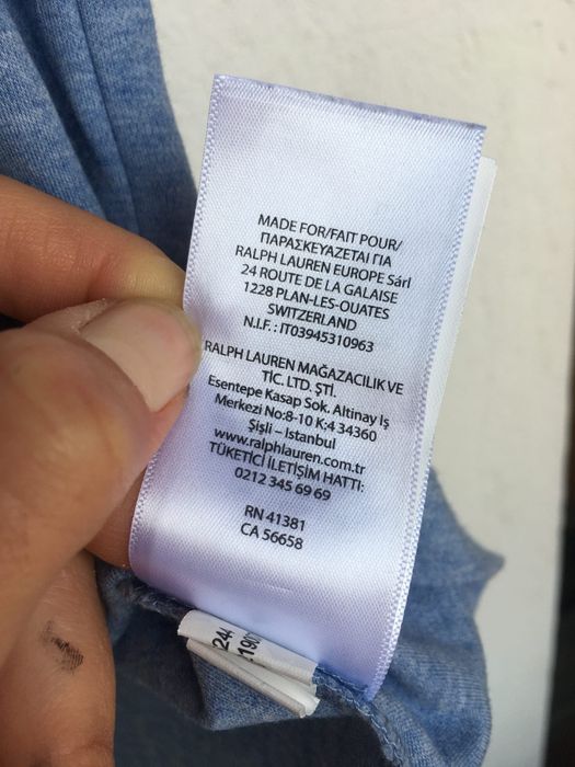 синя тениска Polo Ralph Lauren