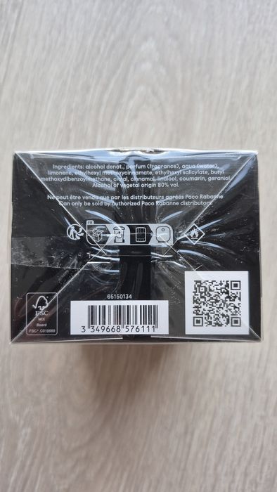 Парфюм Paco Rabanne Black XS (неотварян)