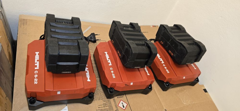 Hilti nuron set acumulator si încărcător