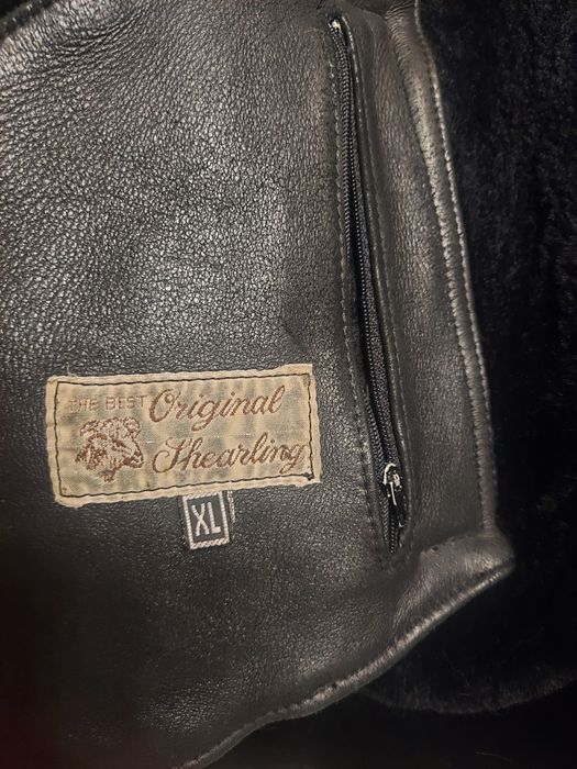 Дубленка мужская кожаная