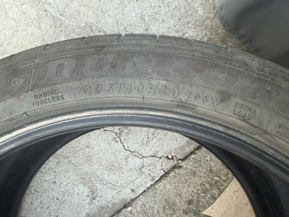 Vand set 4 Dunlop 275/40/20 si 315/35/20 Run flat