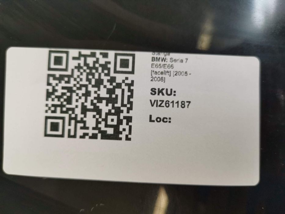 Ляв преден калник за БМВ Серия 7 / BMW Seria 7 E65/E66 [фейслифт] [ -