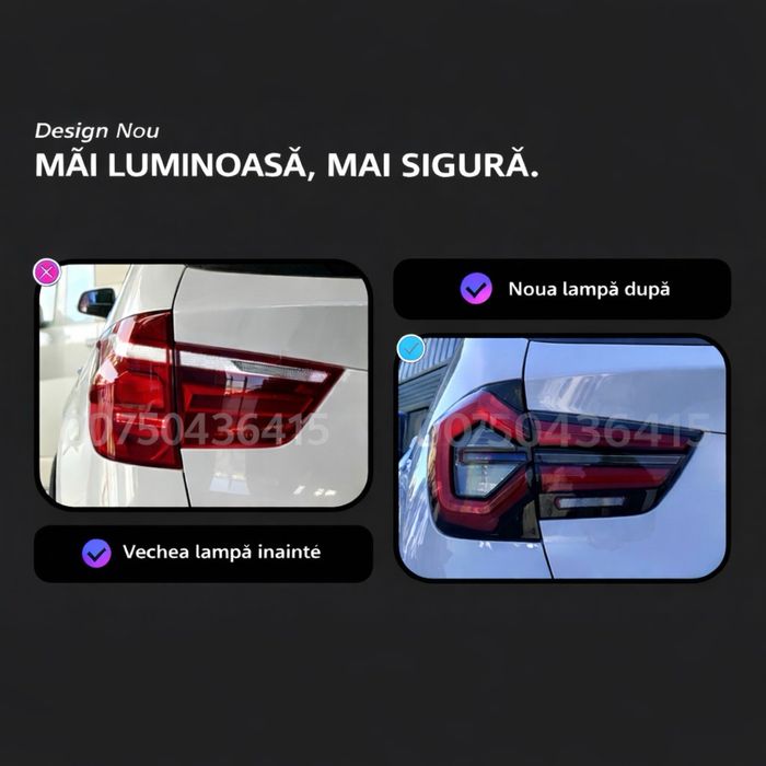 Stopuri BMW X3 F25 Retrofit F10 F30 F36  G30 Livrare Gratuita