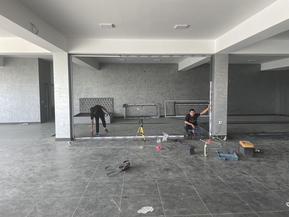 Akfa Ekopen Alutex Стеклянные перегородки