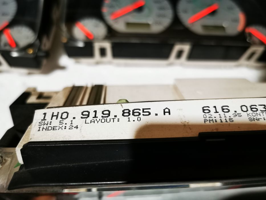 Ceas de bord Motometer Volkswagen Golf 3 / Vento / Jetta 3
Diesel