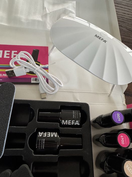 Kit Unghii Gel cu Lampa UV Nou