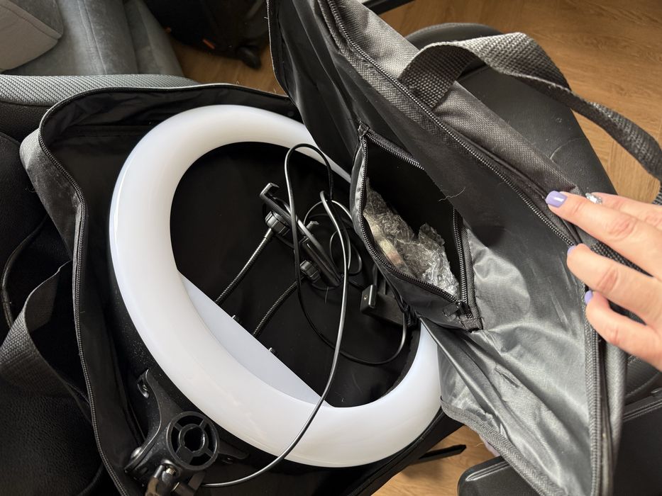 Кольцевая лампа LED Soft Ring Light 45 см