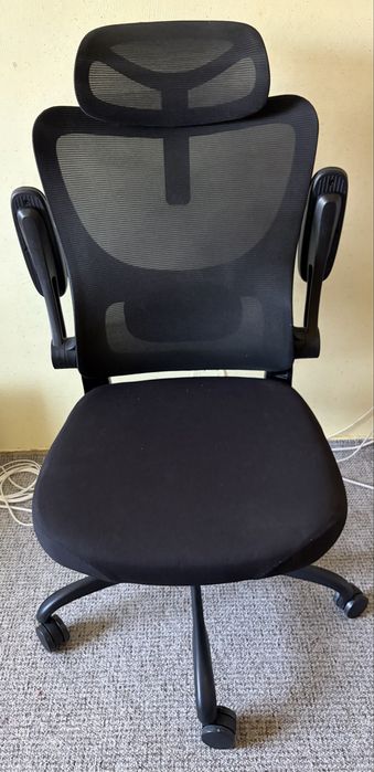 Scaun de birou ergonomic cu suport lombar dinamic, tetiera 3D si cotiere reglabile
