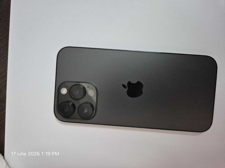 iPhone 14 Pro Max 128GB Space Black | Full Box | Folie silicon + Folie sticlă extra | Husă Mobilfox