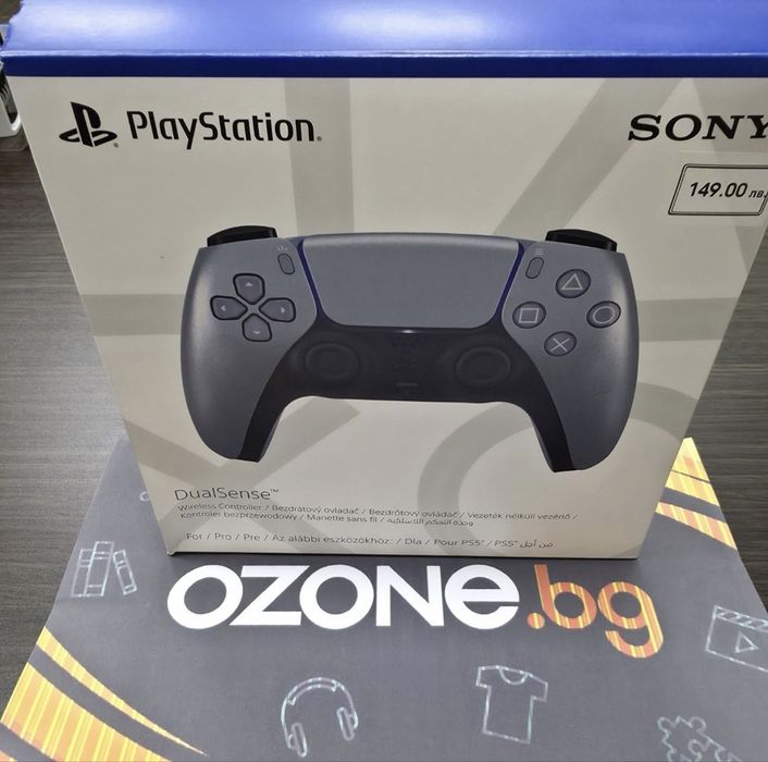 КАТО НОВ PlayStation 5 Controller Гаранция Ozone 2026г. Sterling Silver