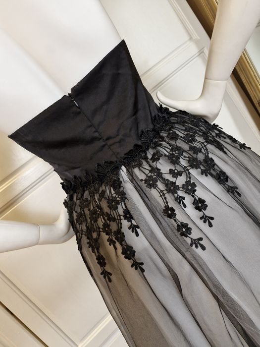 Нова дамска официална дълга рокля бална