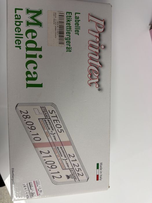 Aparat etichete instrumentar medical