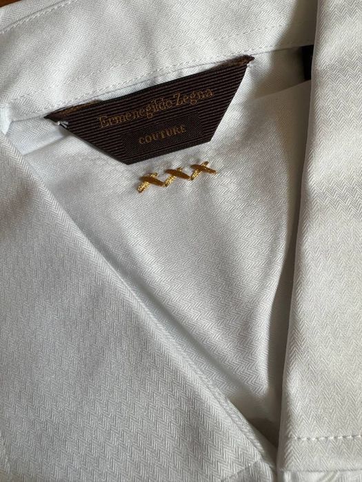 Zegna, Dior мужские белые рубашки