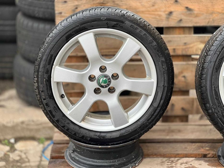 5х100 16 Цола Лети Джанти Skoda Fabia 5x100 Шкода Фабиа