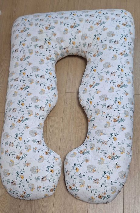 Pernă pentru Gravide 3 în 1 TWINDECO Maxim, 100% BUMBAC ORGANIC