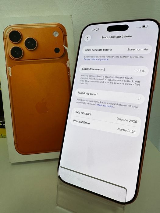 iPhone 17 pro max nou