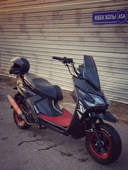 Мопед Самурай | Скутер Samurai на полном ходу!