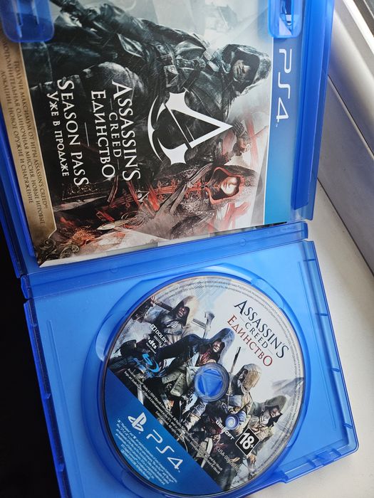 Продам диск assassin's creed единство