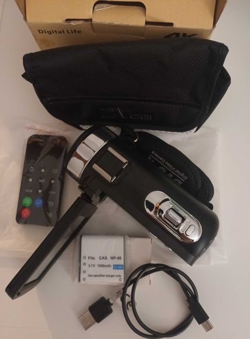 4K видеокамера 48MP 30FPS с IR нощно виждане  18X цифрово увеличение