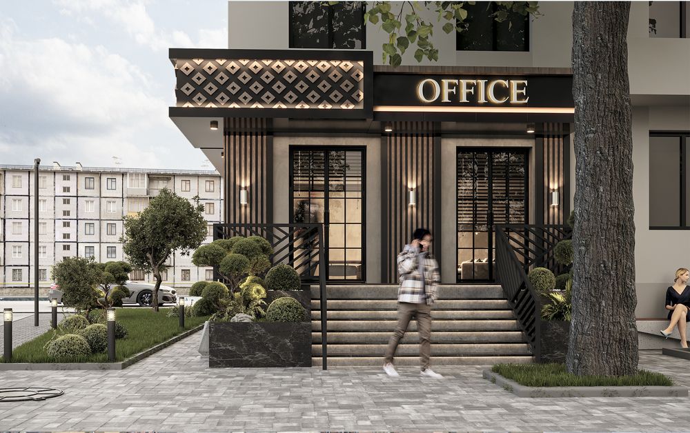 It Park! Продаётся новый евро офис вдоль дороги, с площадью 83м2