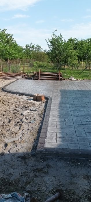 Beton amprentat de calitate...