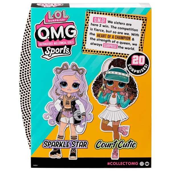 Кукла ЛОЛ Искорка Стар L.O.L. OMG Sports Fashion Doll Sparkle Star