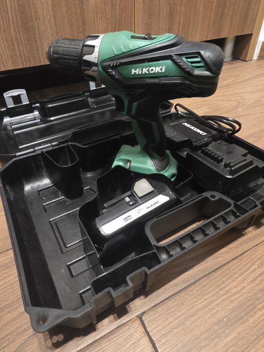 Masina de gaurit si insurubat Hikoki DS18DJL, 2 acumulatori 1,5 Ah,