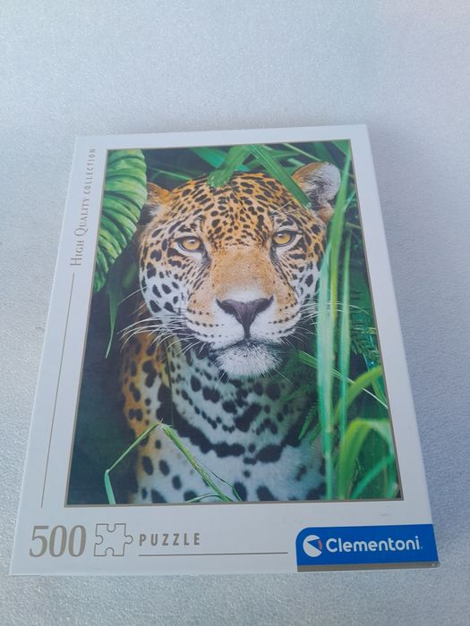 Пъзел, Clementoni, High Quality Collection, Jaguar in the jungle, 500