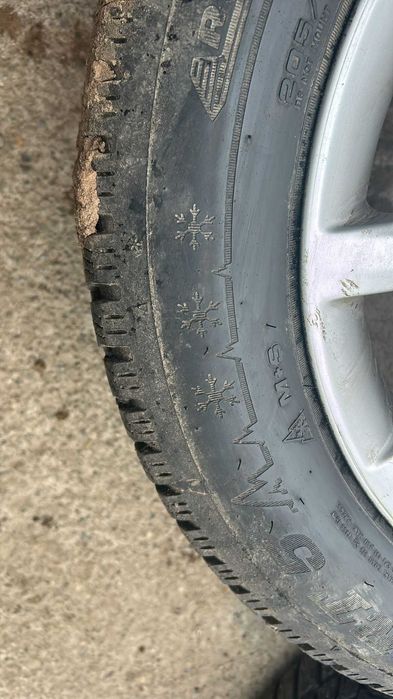 Set 4 Jante Aliaj cu anvelope 205/55R16 Seat Leon 1M Toledo 2 5x100