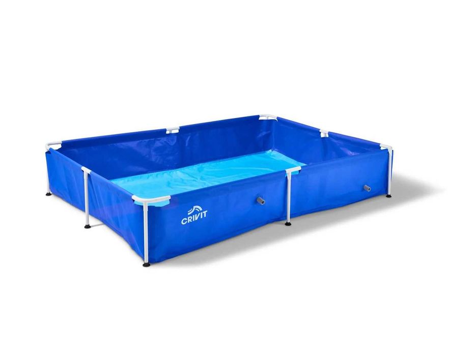 Piscina cu structura metalica Crivit L 228 x l 159 x Î 42 cm